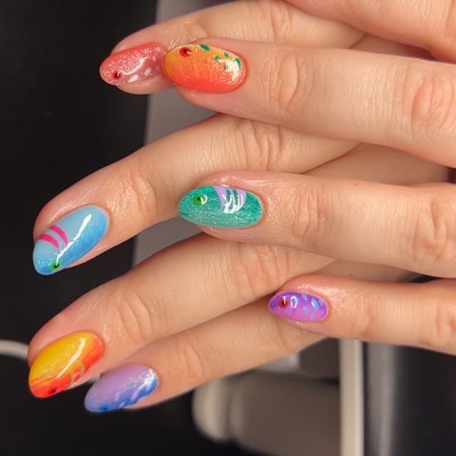 Basic Gel Manicure at LuxNails by Amy in Clinton, AR